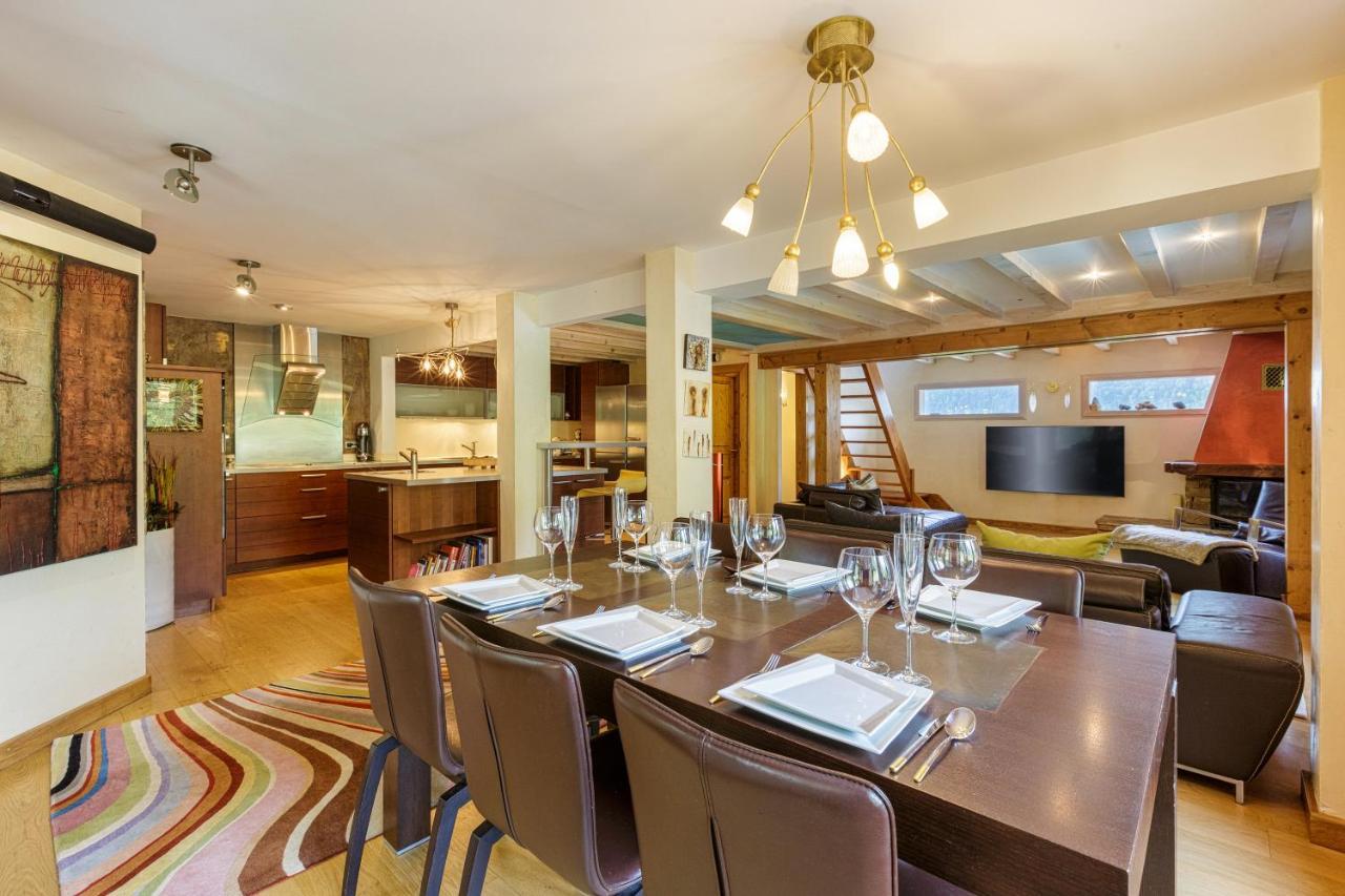 Chalet Galadhrim Chamonix Mont Blanc Valley เลอุชส์ ภายนอก รูปภาพ