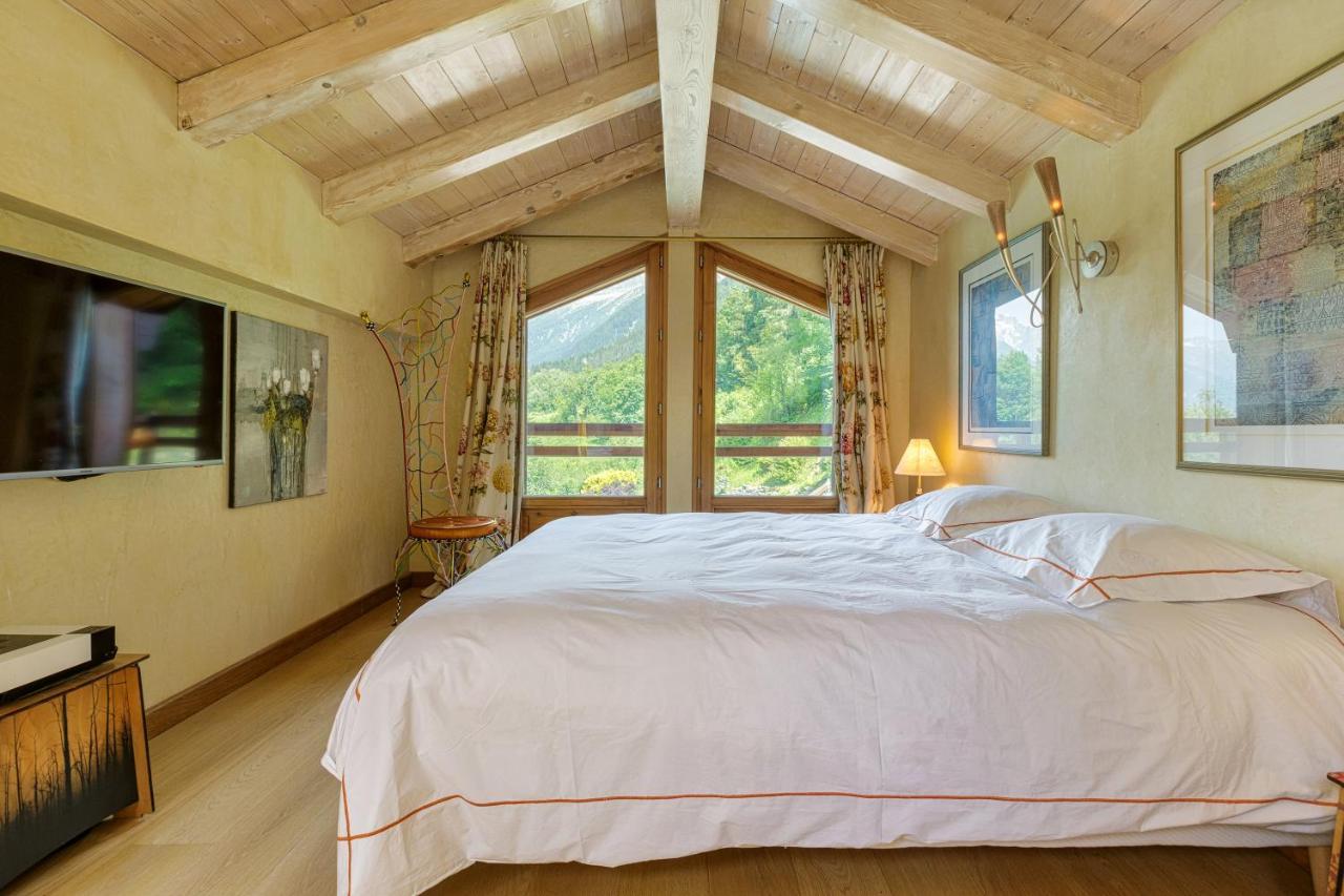 Chalet Galadhrim Chamonix Mont Blanc Valley เลอุชส์ ภายนอก รูปภาพ